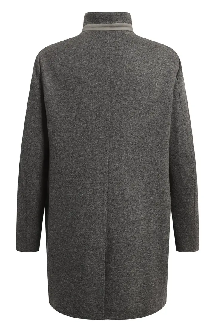  Пальто мужское с мехом нутрии