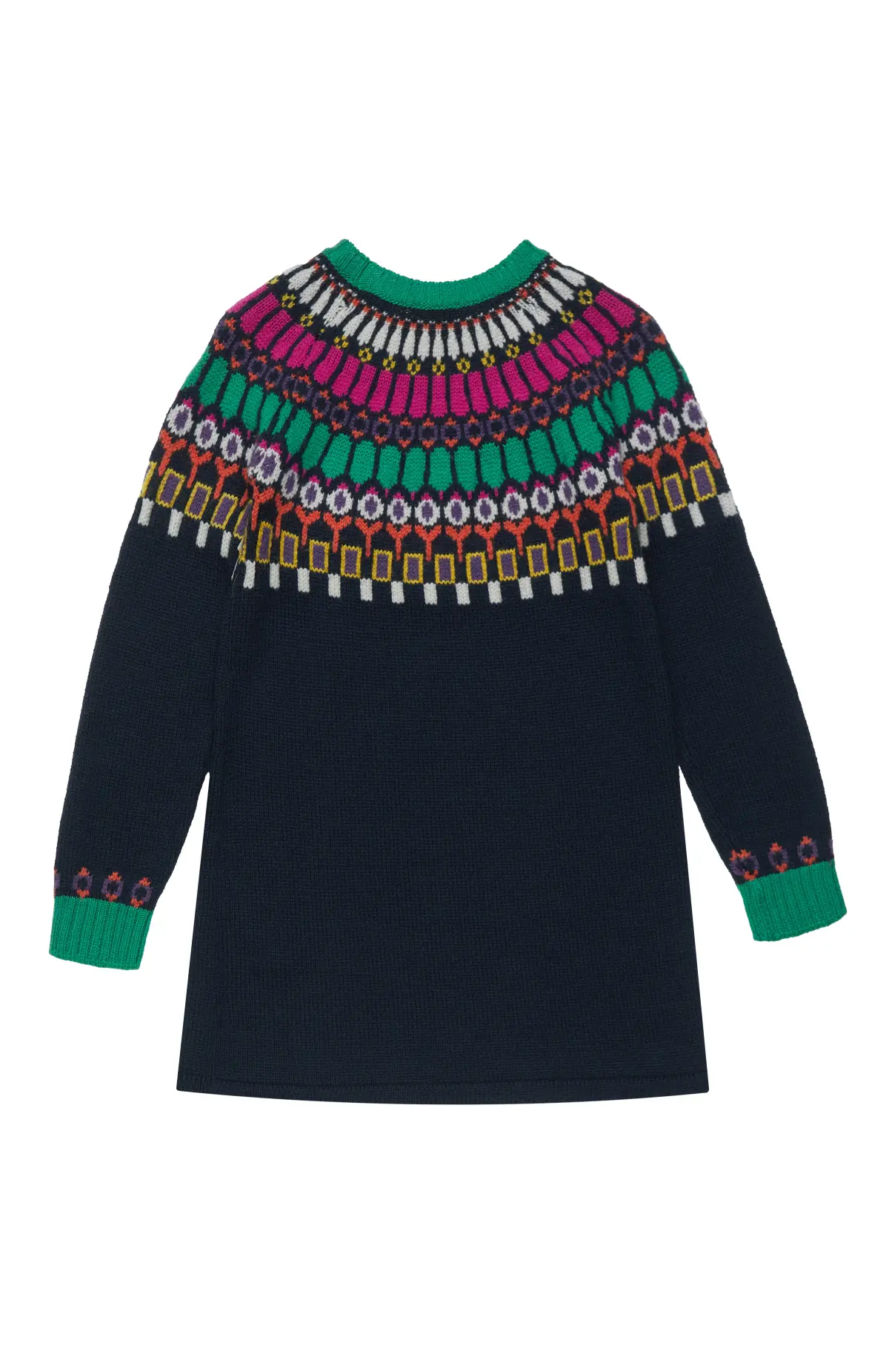 Платье вязанное