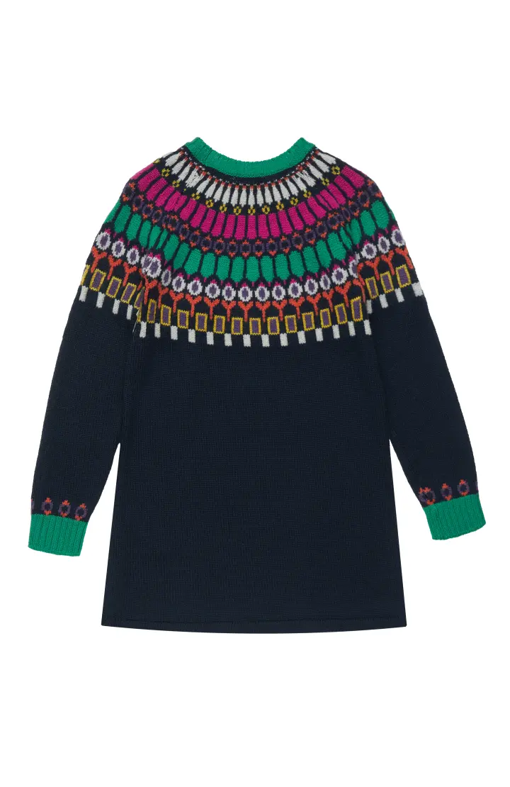 Платье вязанное