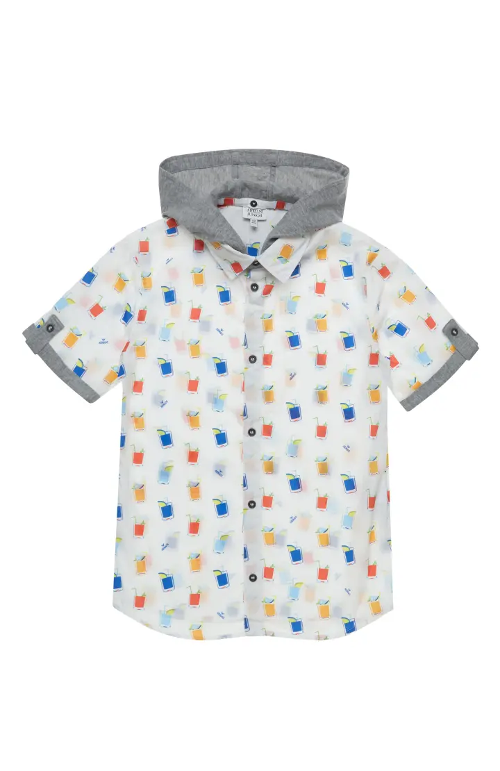 ARMANI JUNIOR Рубашка м /+капюшон/