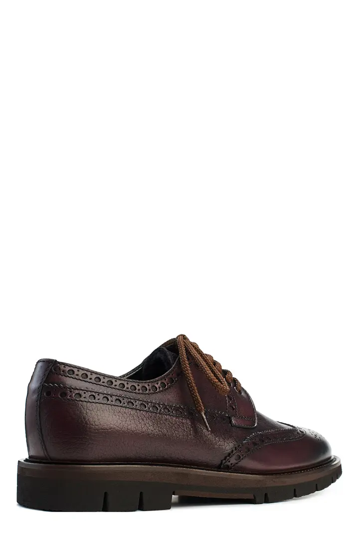  Туфли дерби мужские с мехом