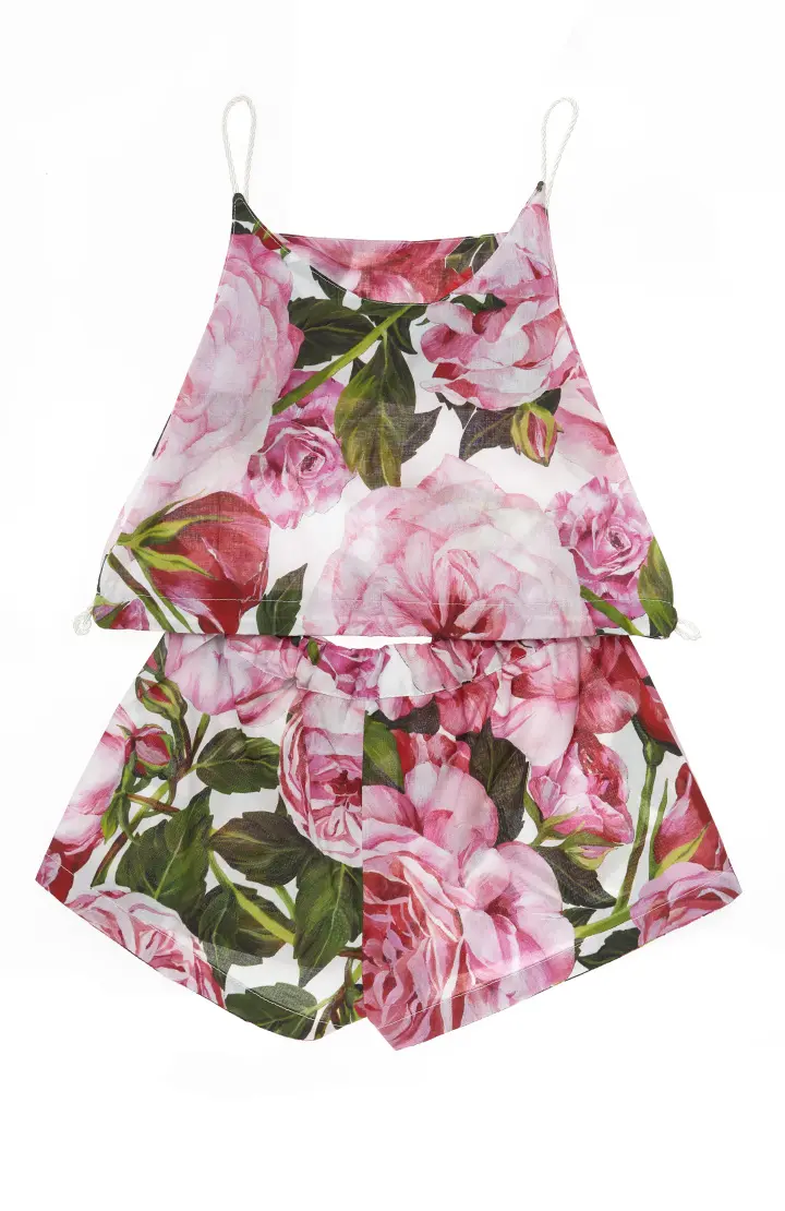 Костюм д /топ+шорты/