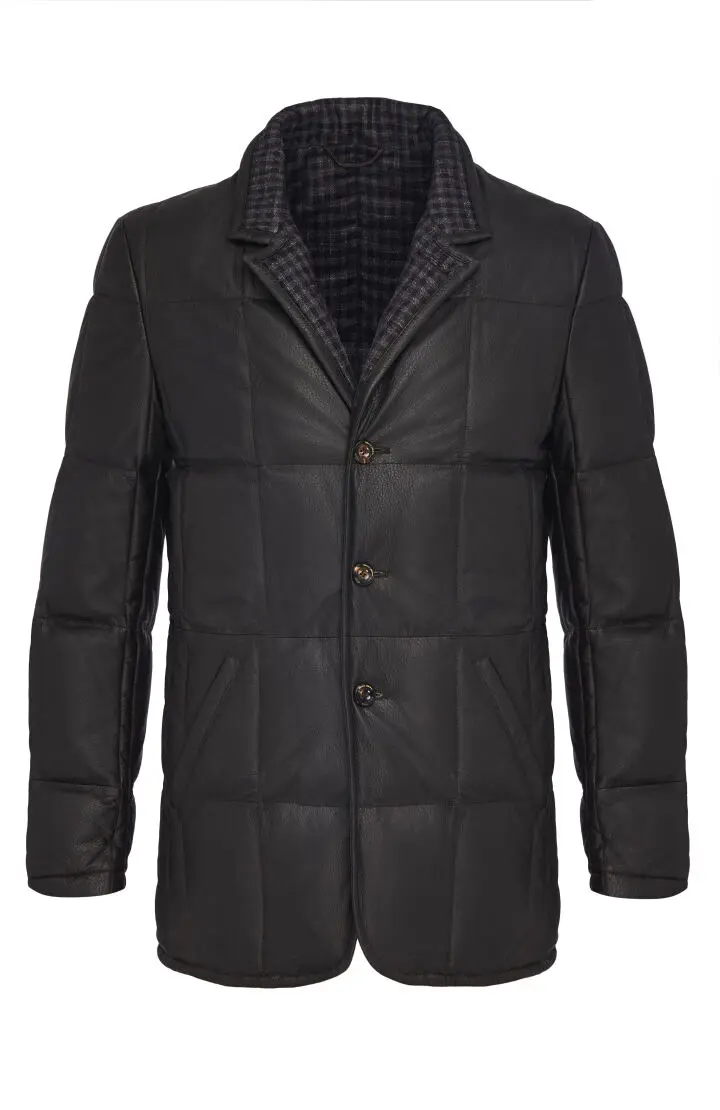  Куртка мужская, кожа