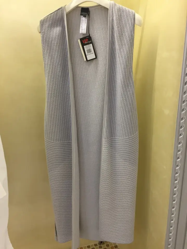 Жилет женский, трикотажный