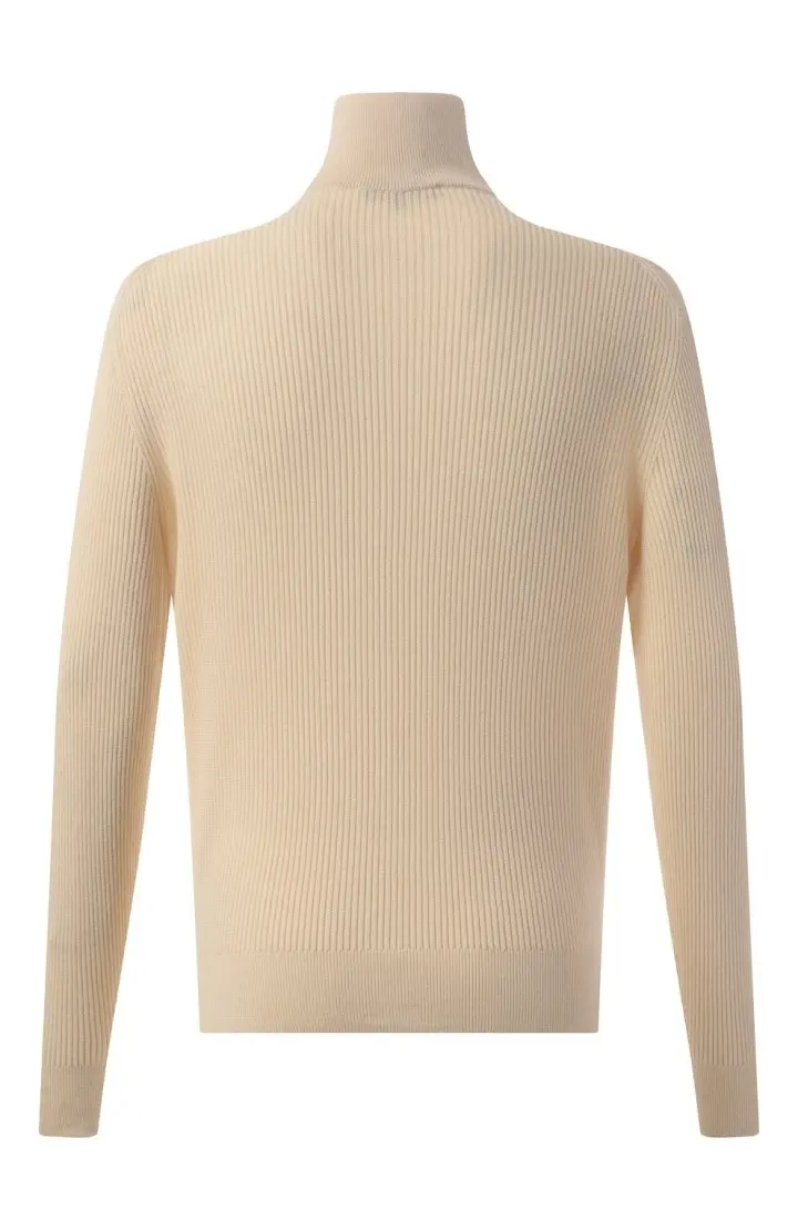  Джемпер мужской, высокий ворот, зип