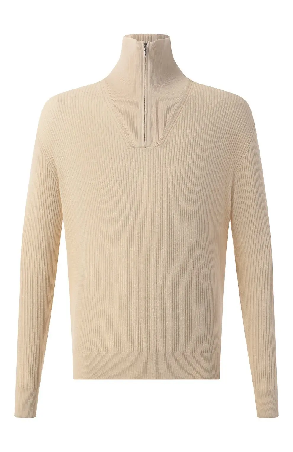  Джемпер мужской, высокий ворот, зип