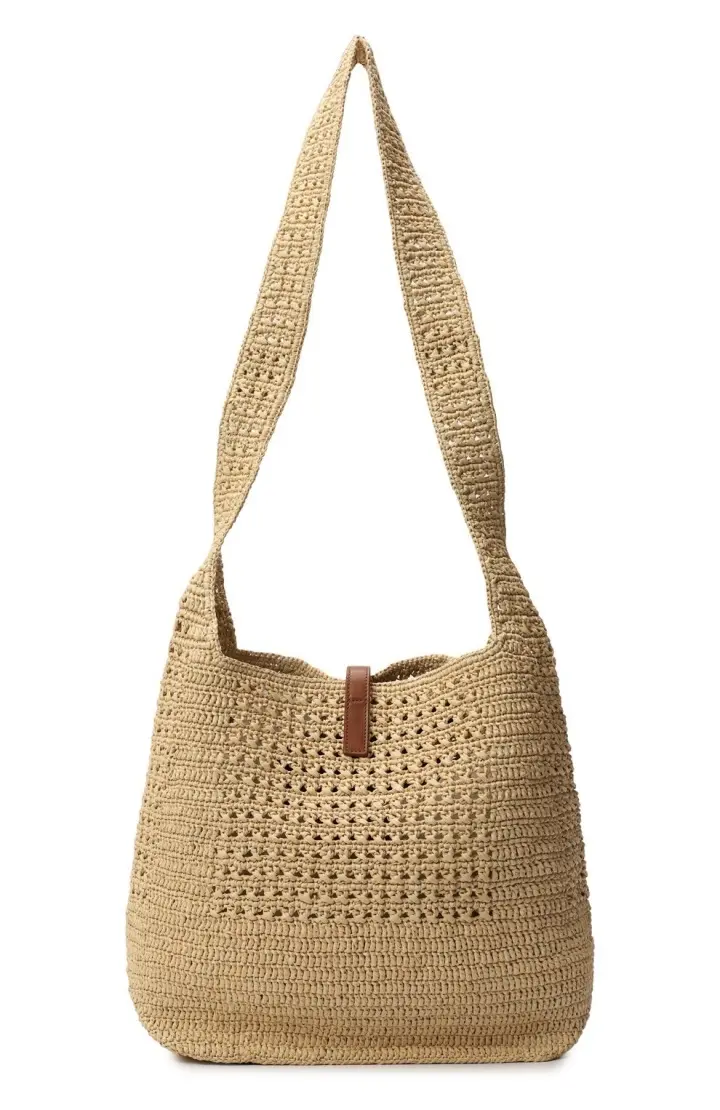 SAINT LAURENT Сумка женская плетеная