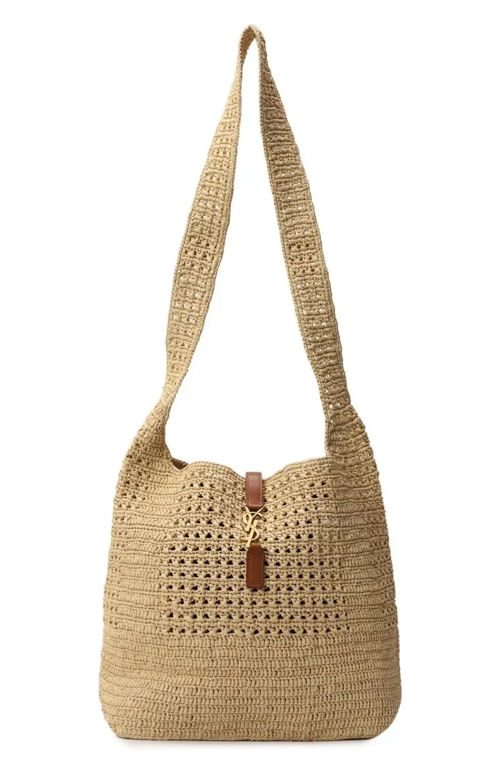 SAINT LAURENT Сумка женская плетеная