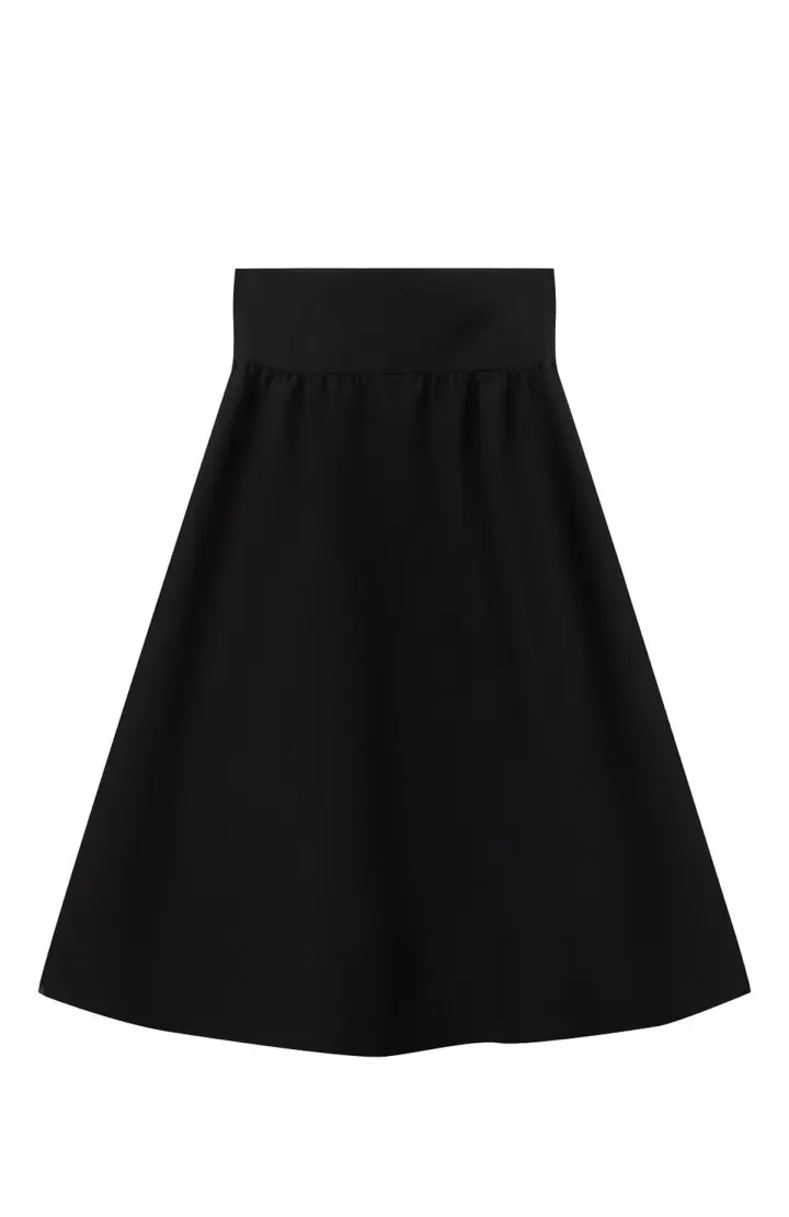 Dior Юбка из шерсти и шелка