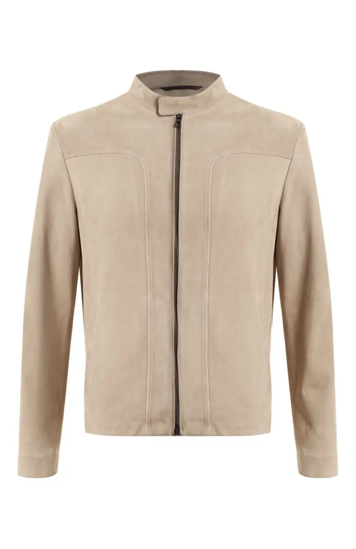  Куртка мужская, замшевая