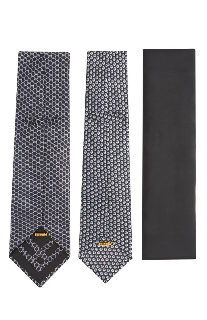  Подарочный набор:2 Галстука+ платок