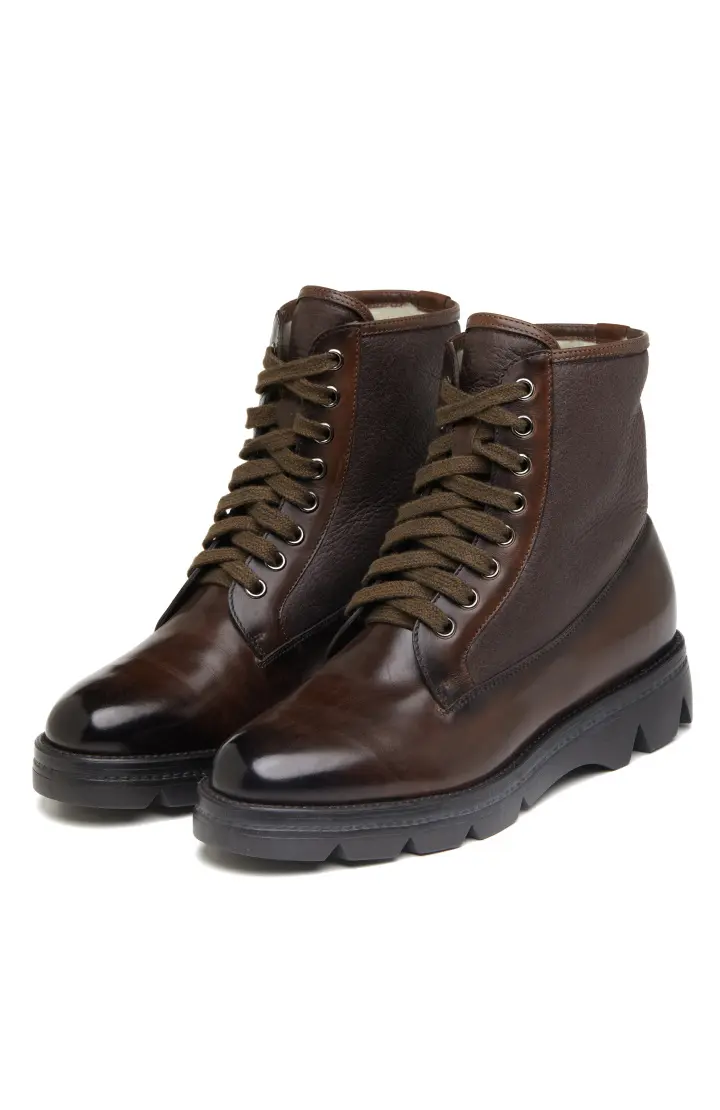 SANTONI Ботинки женские с мехом