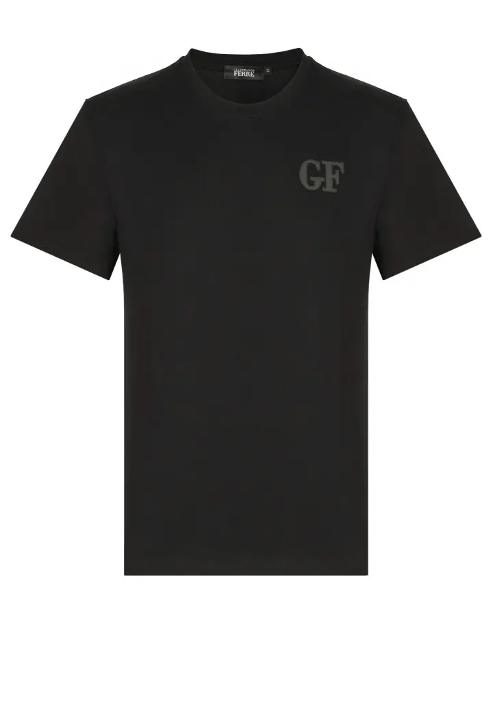  Футболка мужская, дополнительная надпись в виде логотипа