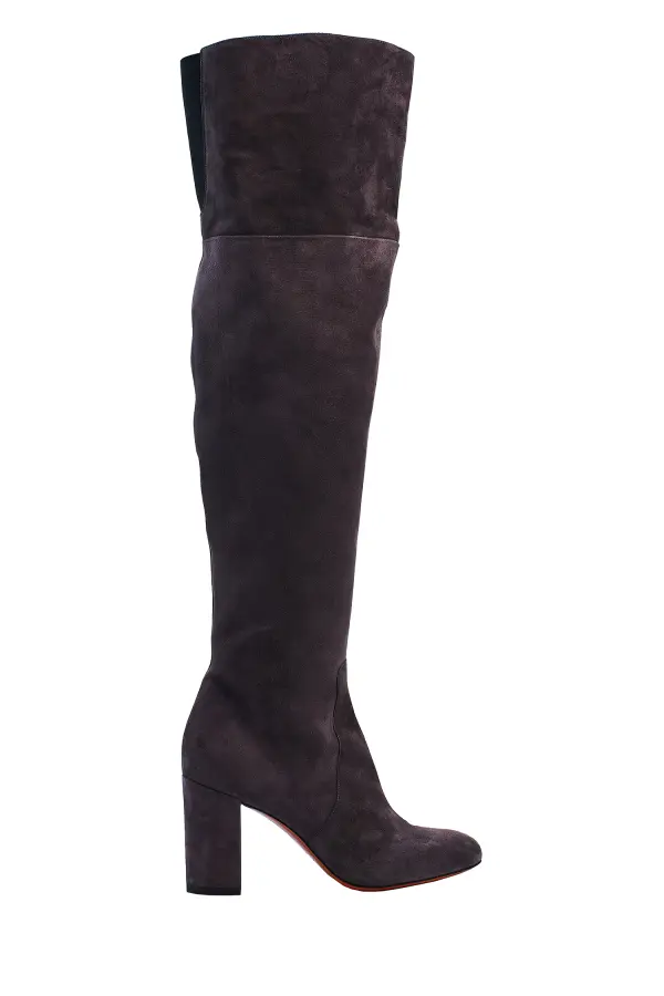 SANTONI Ботфорты женские, замш