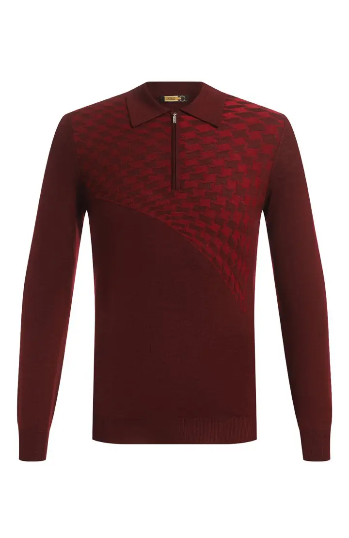 ZILLI Джемпер мужской с зипом