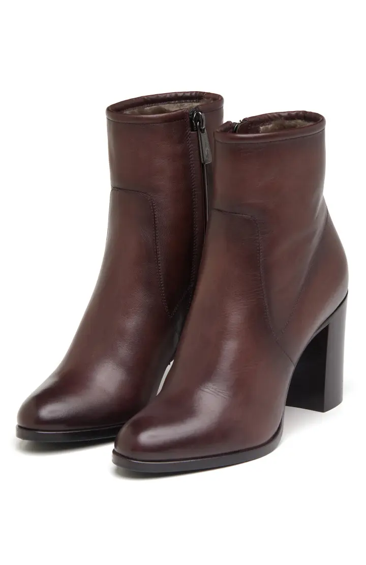 SANTONI Ботильоны женские на меху
