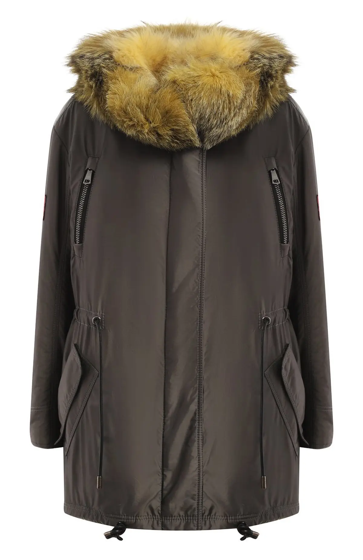 Gianfranco Парка женская, мех лиса