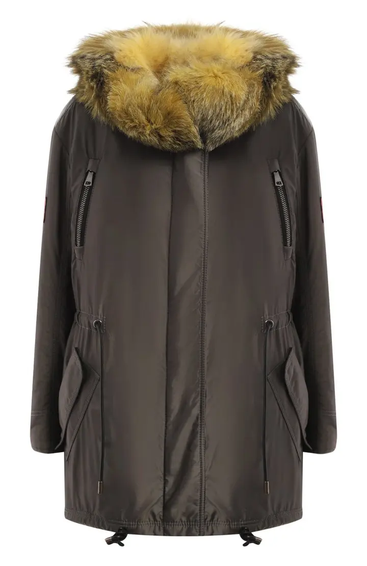 Gianfranco Парка женская, мех лиса