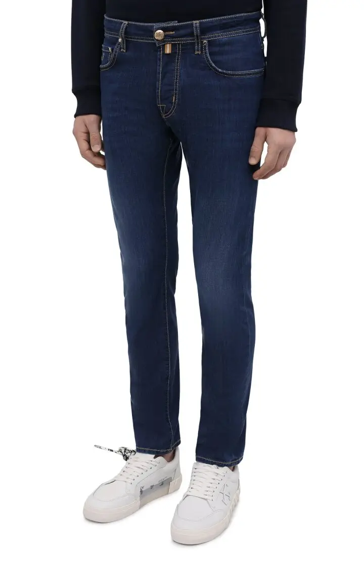 Джинсы мужские платок