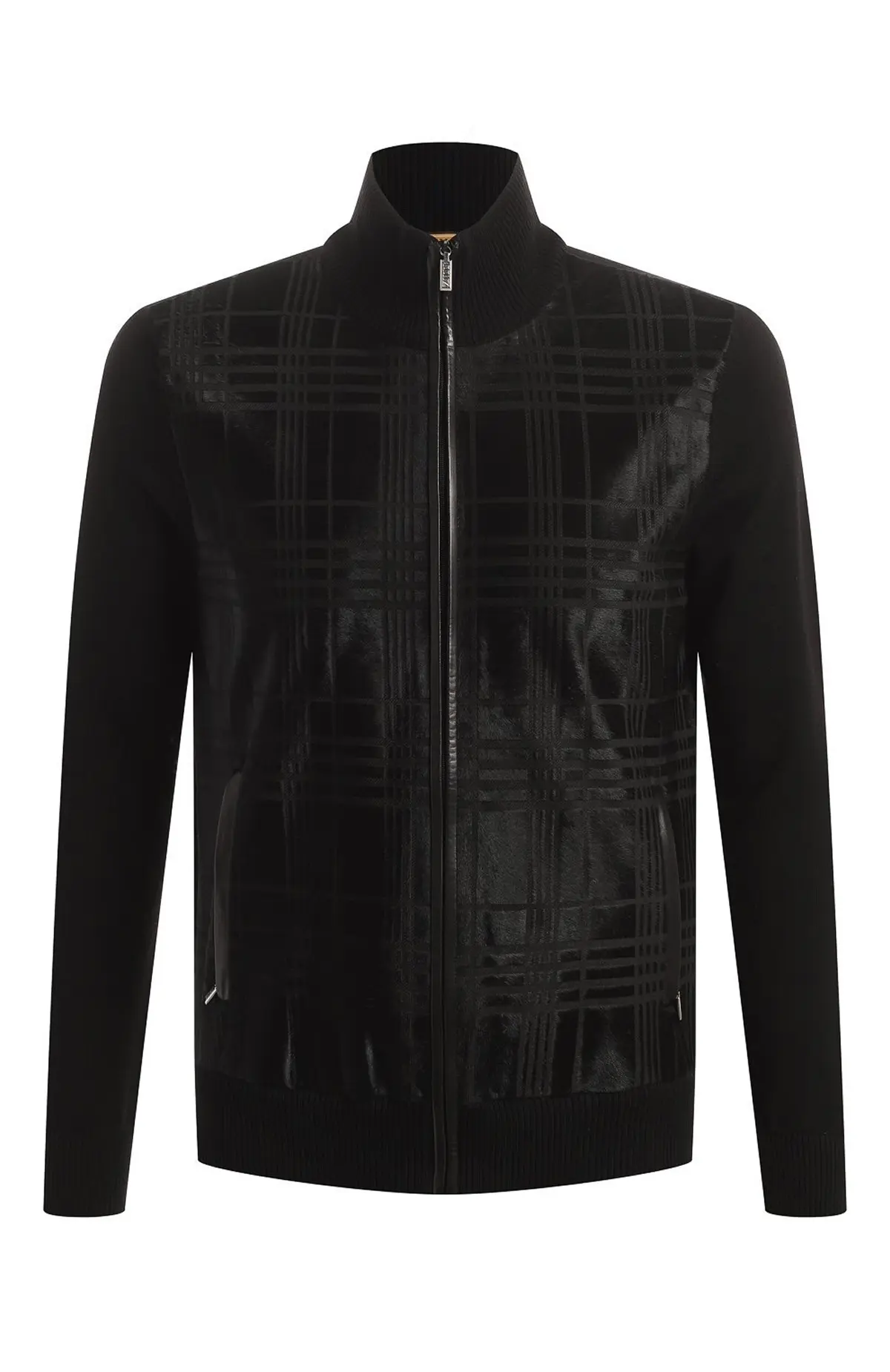 ZILLI Кардиган мужской с зипом отд.пони чехол