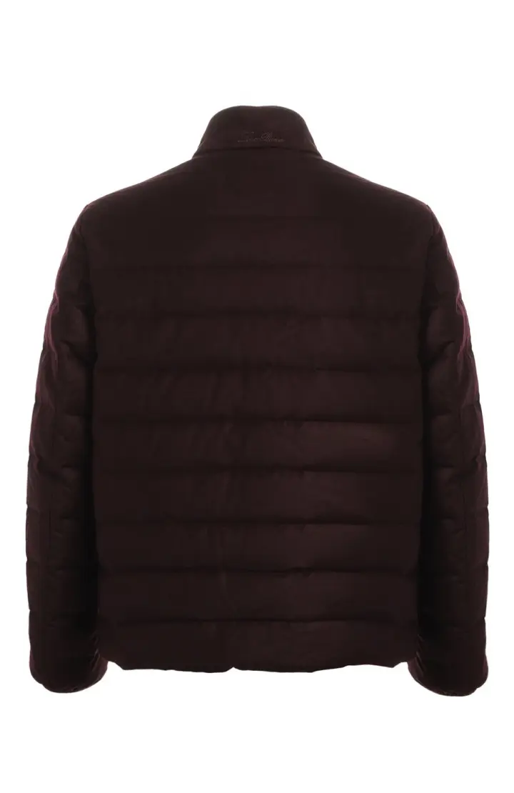  Шерстяной пуховик