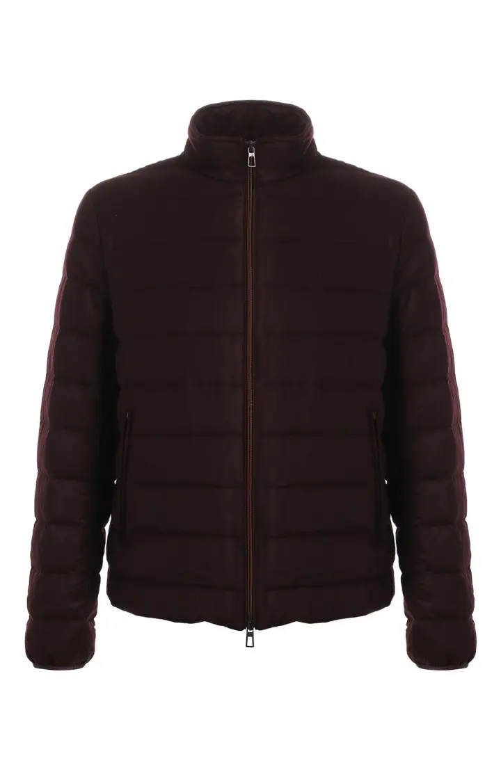  Шерстяной пуховик