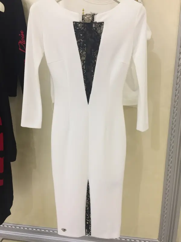 PHILIPP PLEIN Платье женское отд гипюр