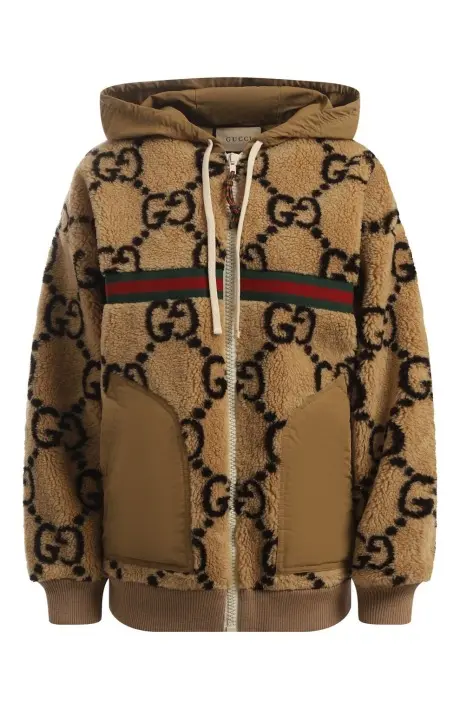 GUCCI Худи женский, принт логотип
