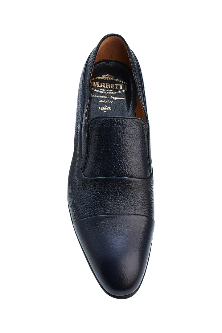  Лоферы мужские с эластичными вставками