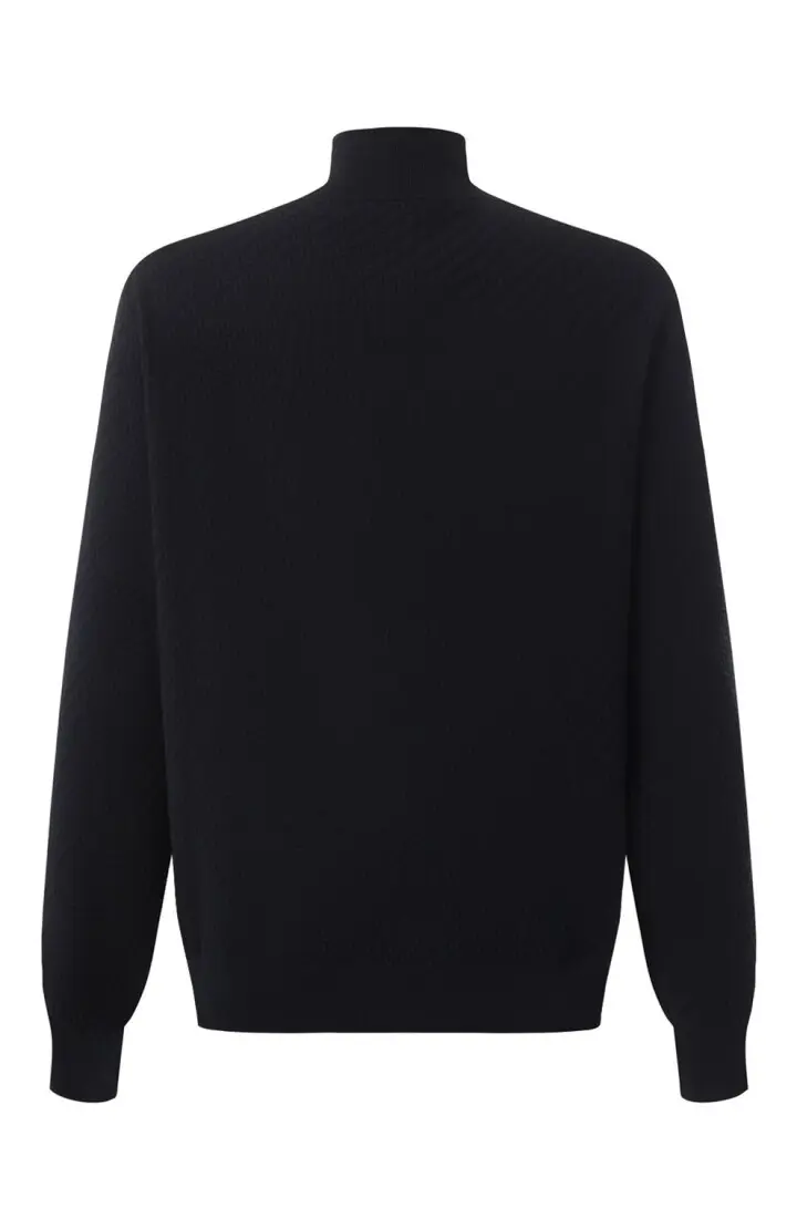  Джемпер мужской на молнии, с теснением