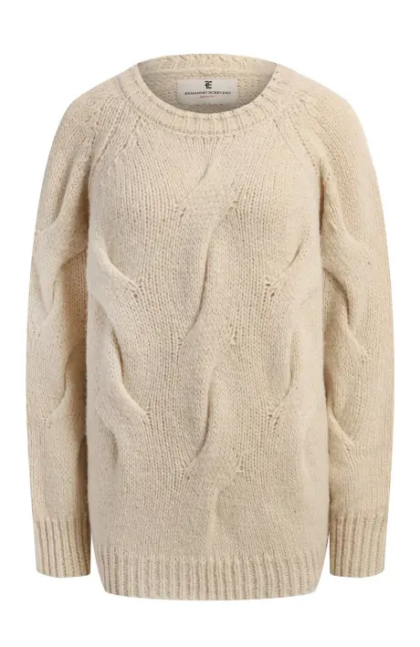 ERMANO Свитер женский с фактурным узором
