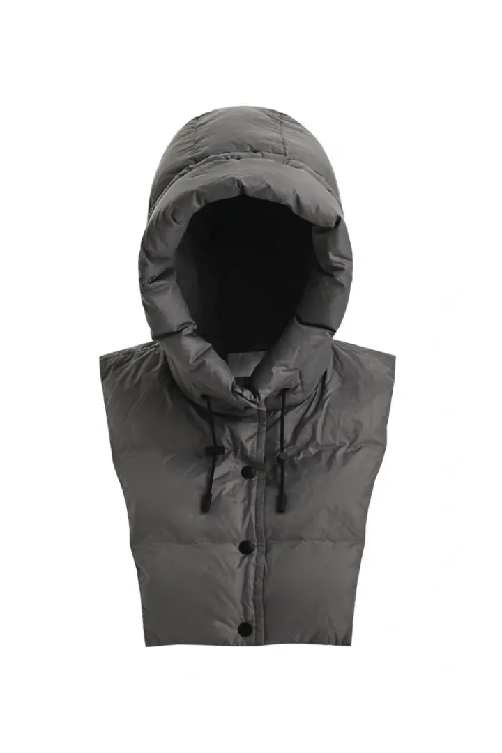  Пуховый капюшон