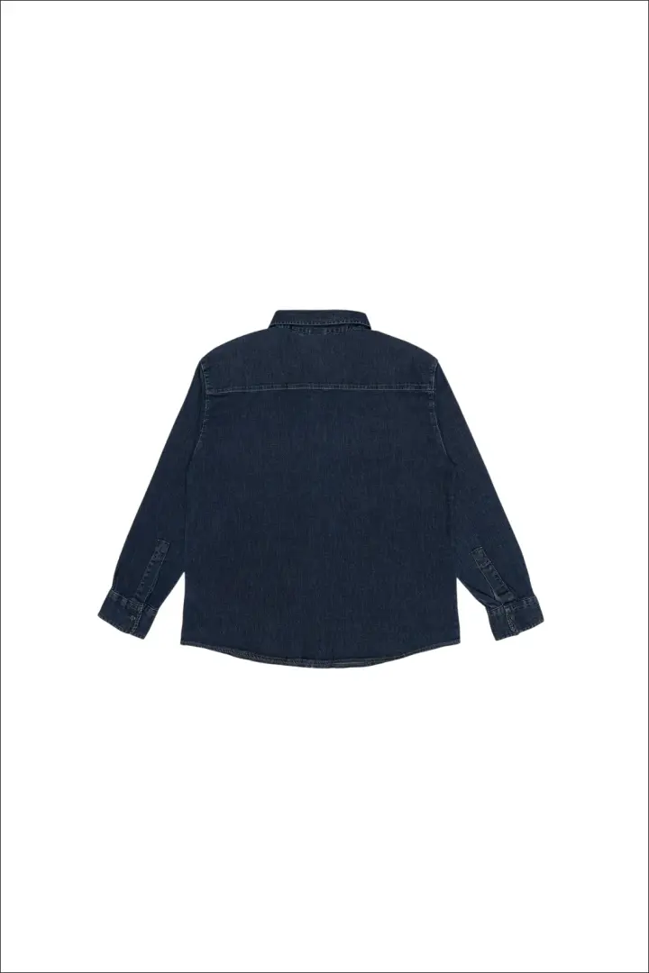  Рубашка джинсовая для мальчика