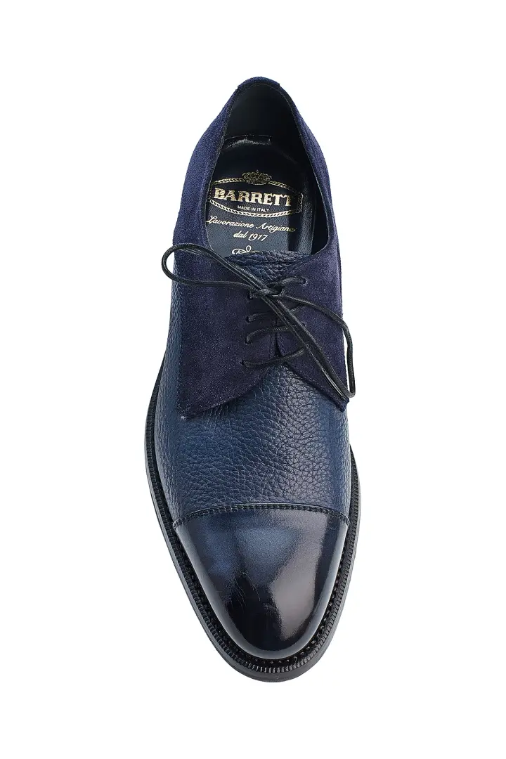  Туфли мужские кожа+замш