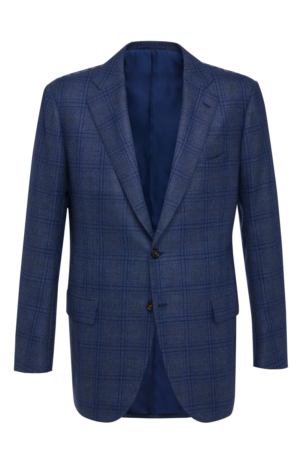  Пиджак мужской в клетку