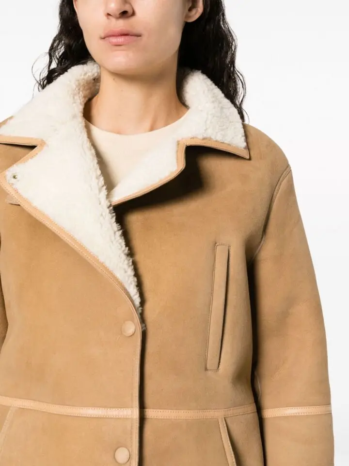 Дубленка укороченная