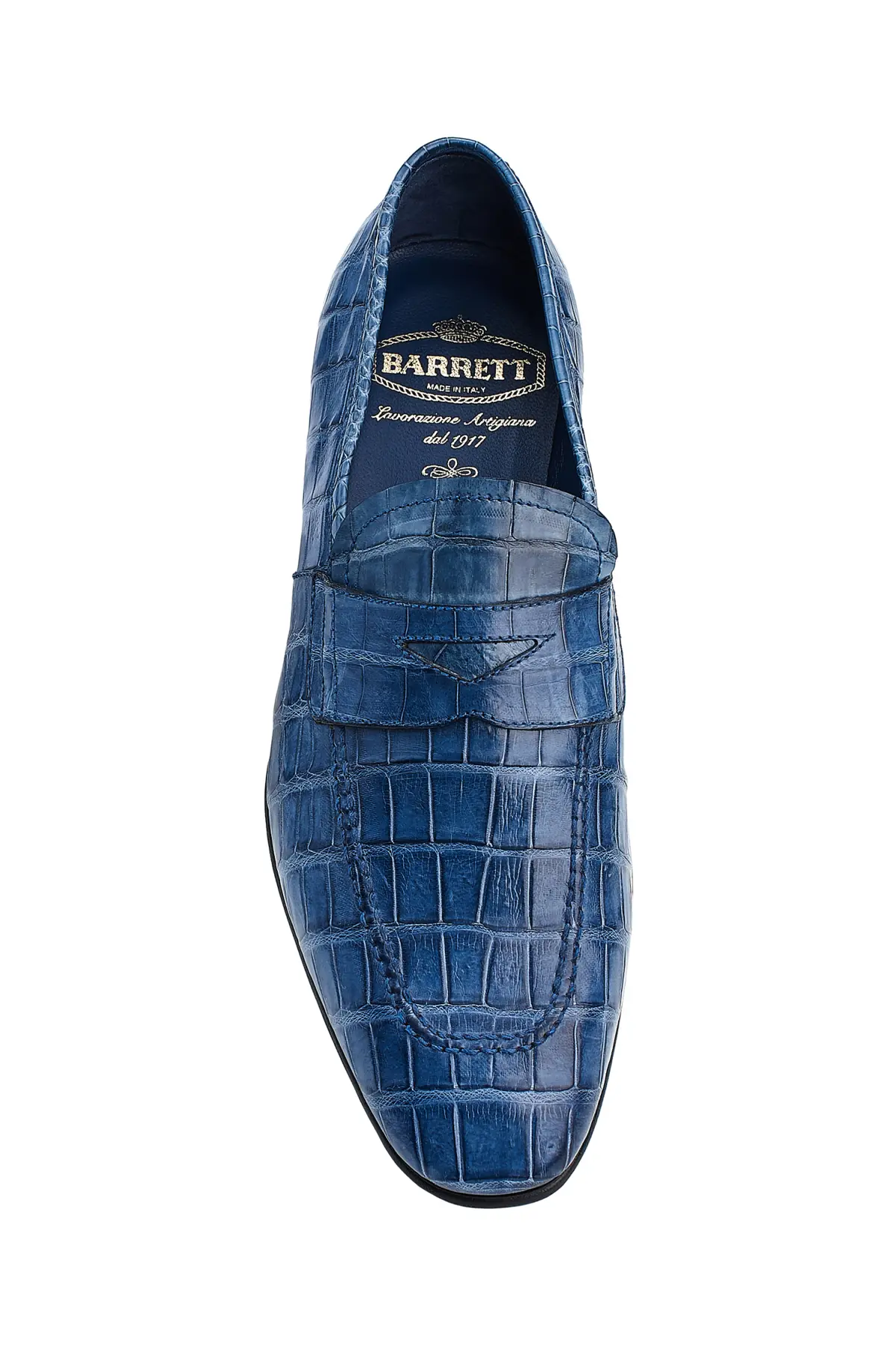 Туфли мужские, кожа крокодил
