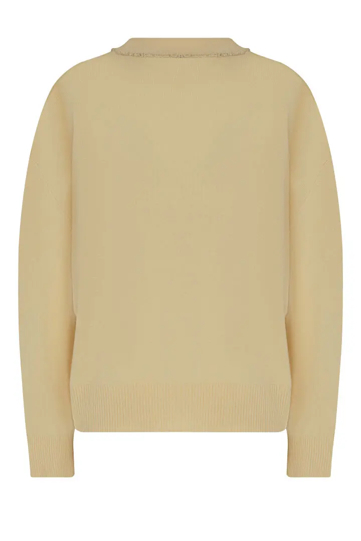 Джемпер женский, круглый ворот