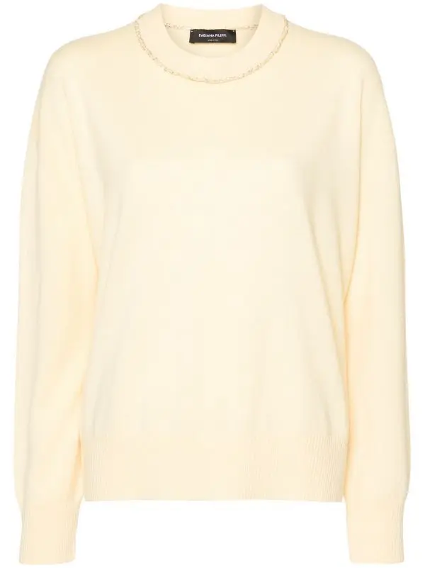 Джемпер женский, круглый ворот