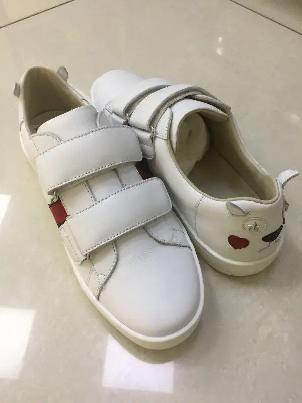 GUCCI JUNIOR Кеды, кожа
