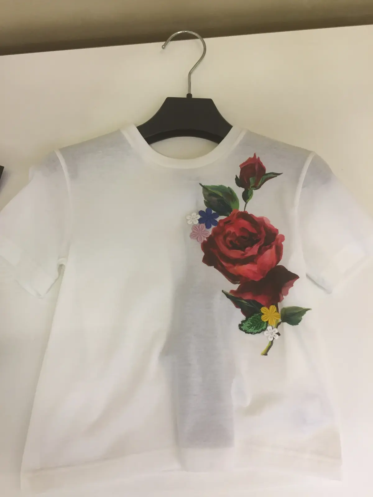 Футболка д /рис. роза/