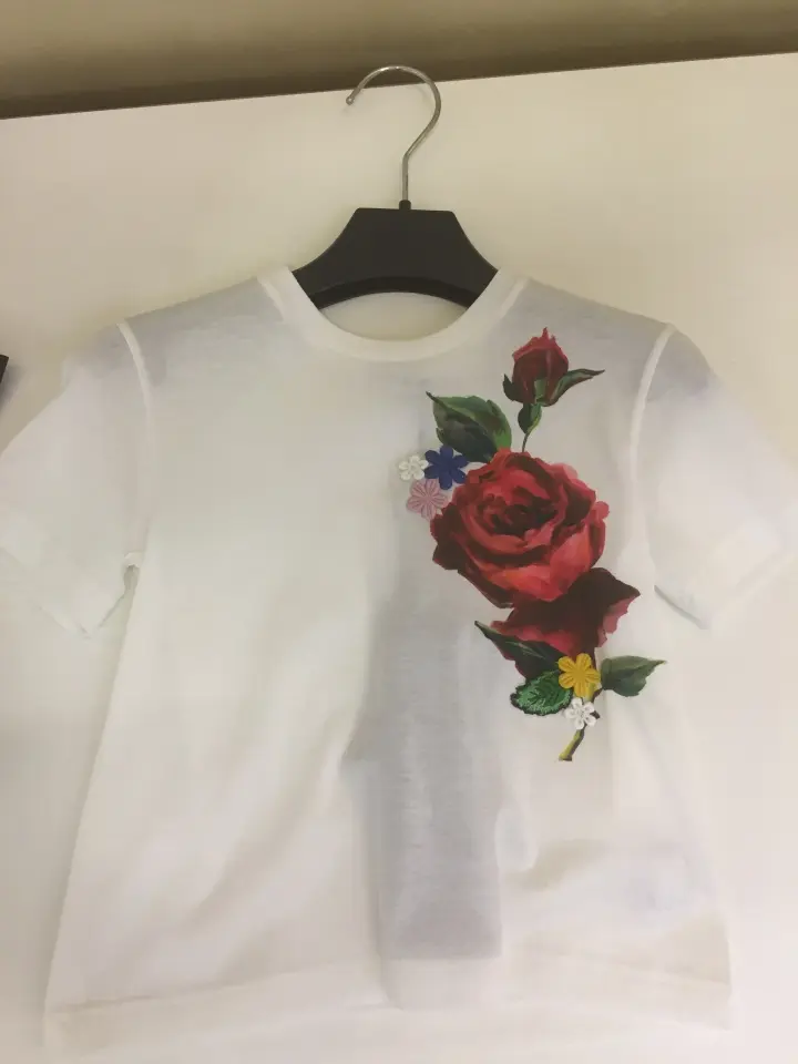 Футболка д /рис. роза/