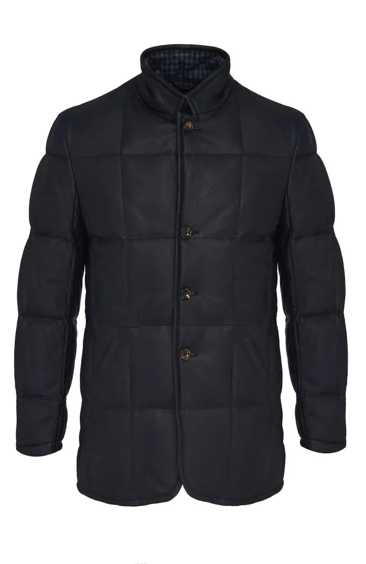  Куртка мужская, кожа