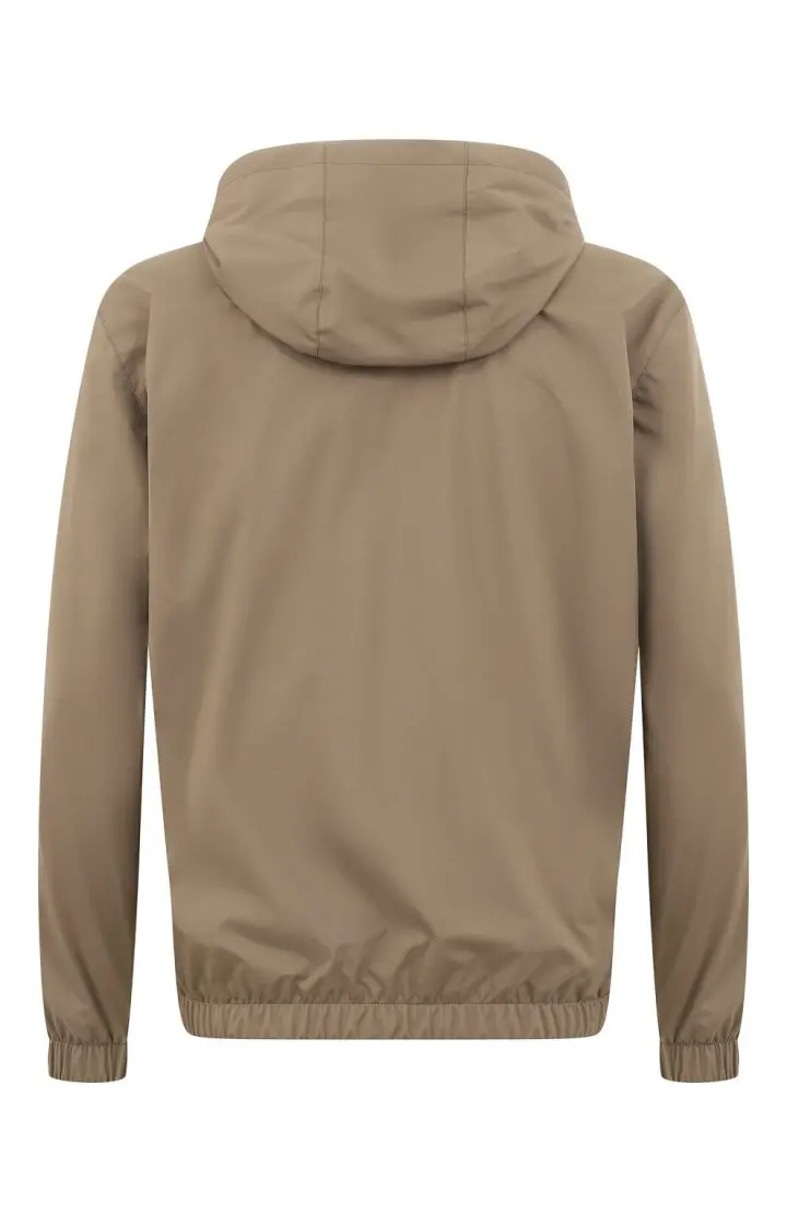  Бомбер мужской с капюшоном, двусторонний