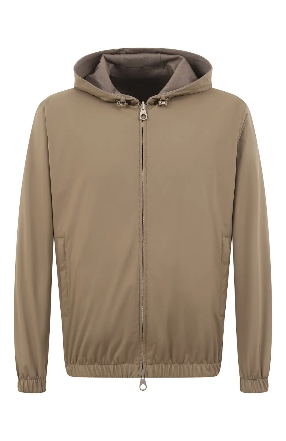  Бомбер мужской с капюшоном, двусторонний