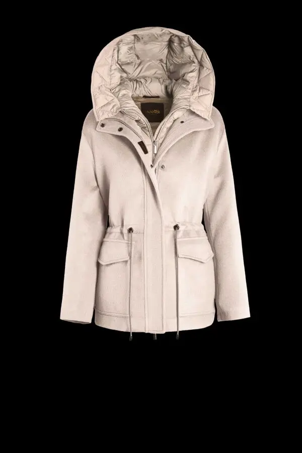 MOORER Парка женская многослойная