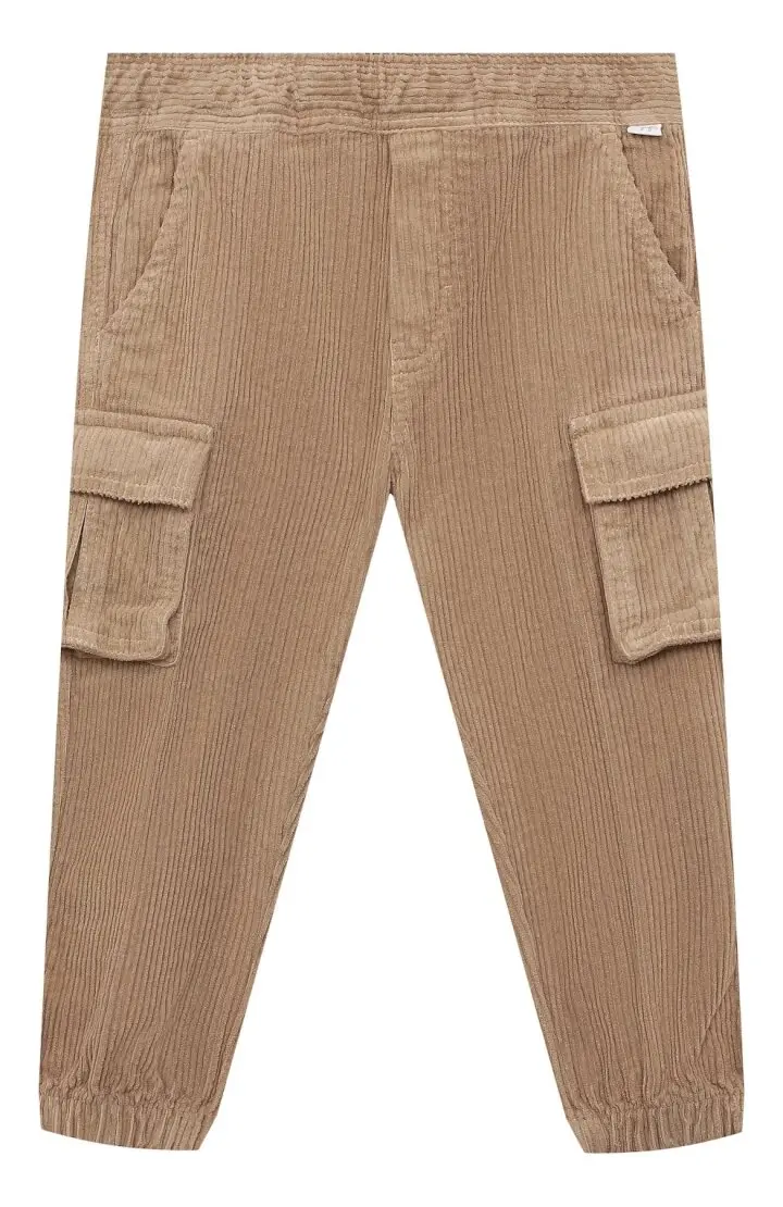 Брюки-карго для мальчика, вельветовые