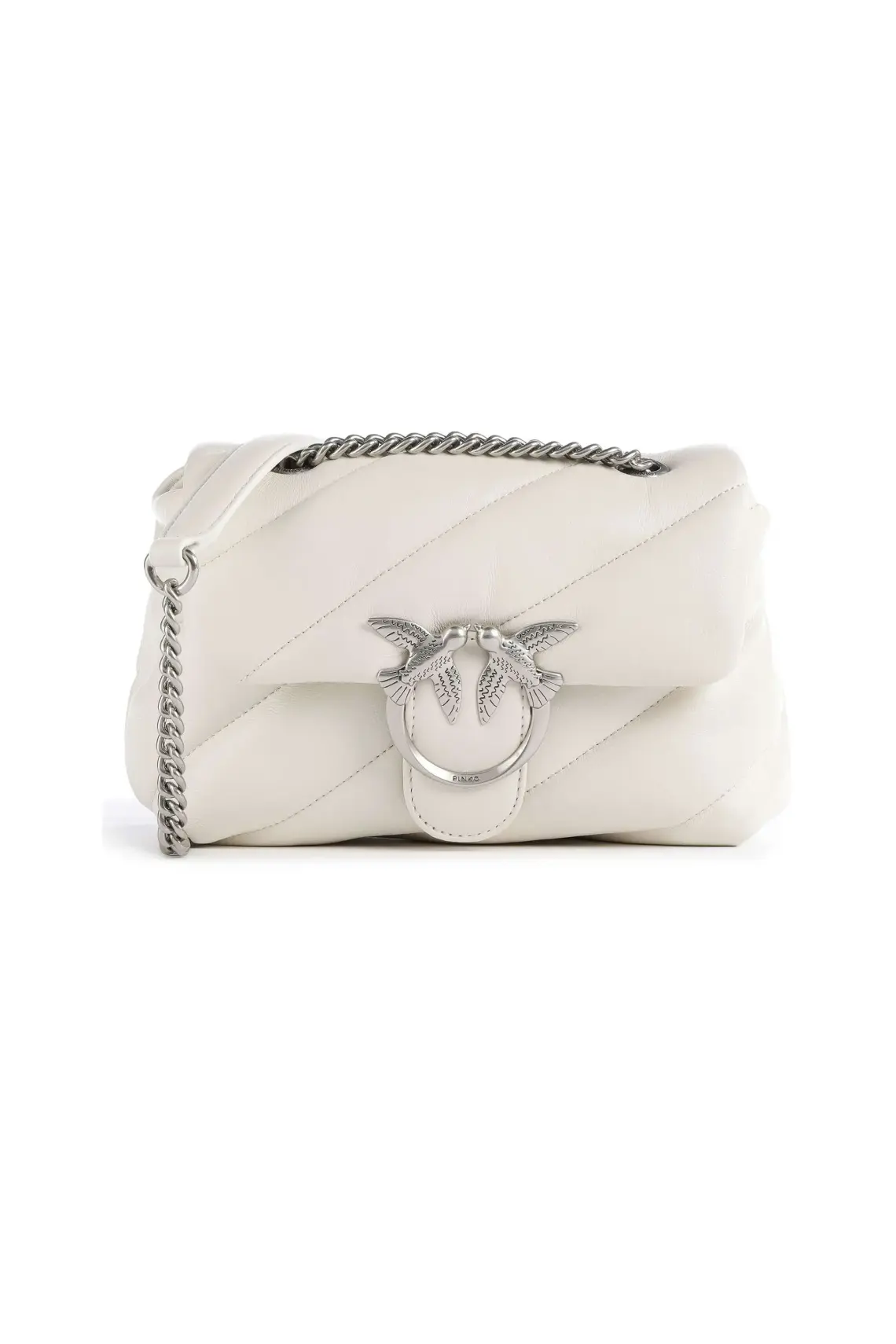  Сумка женская серебряная застежка