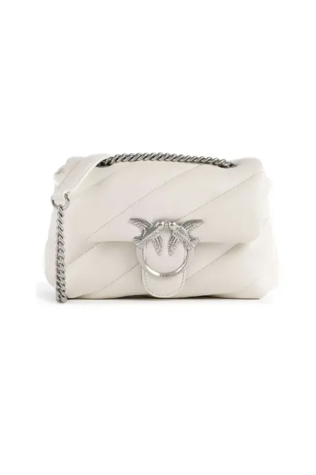 Pinko Сумка женская серебряная застежка