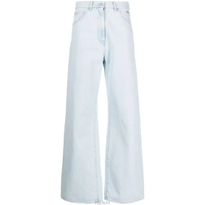 Джинсы женские, широкие